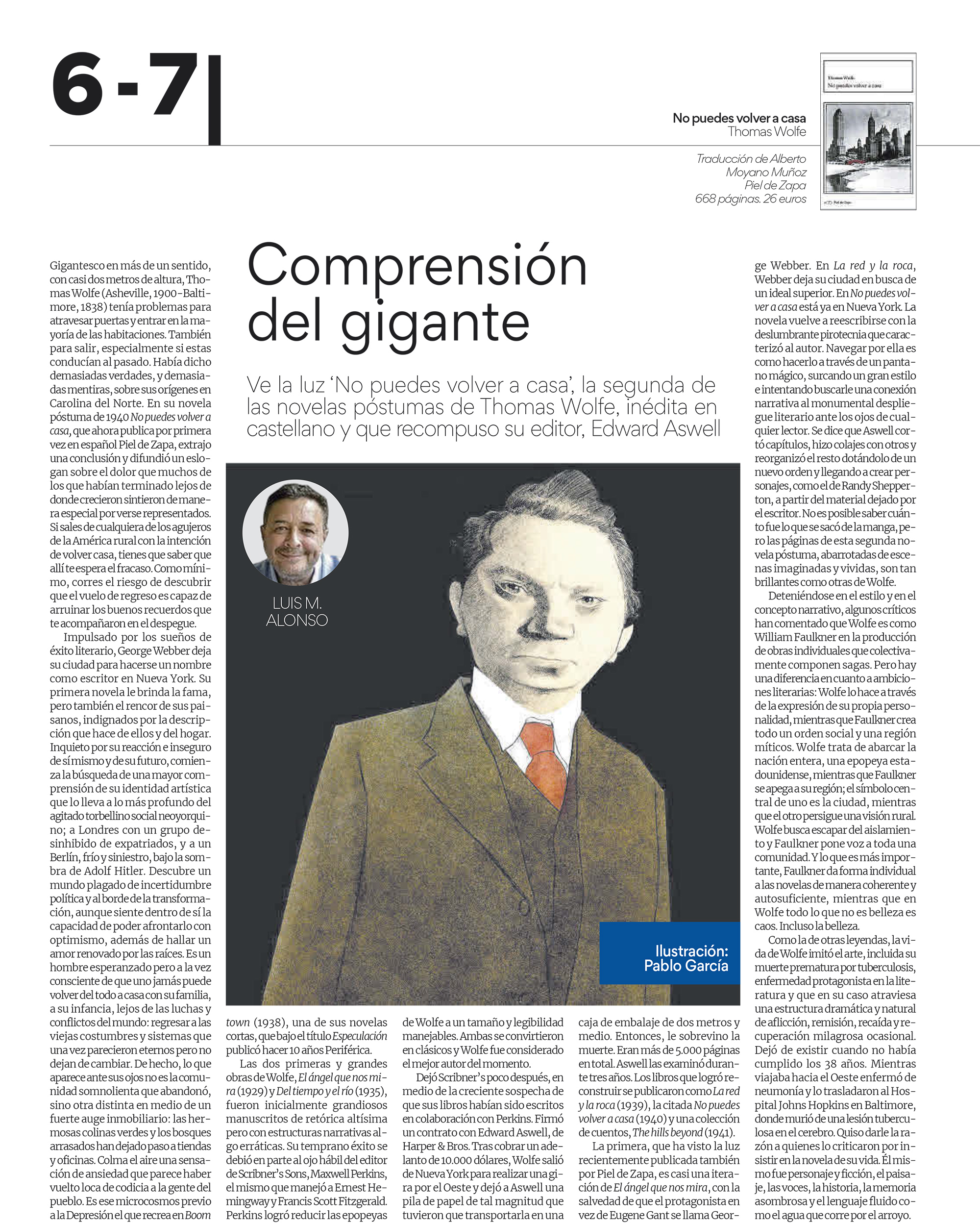 No puedes volver a casa (Thomas  Wolfe)_El Periódico de España-1.jpg